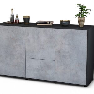 Sideboard Diana, Beton (136x79x35cm)