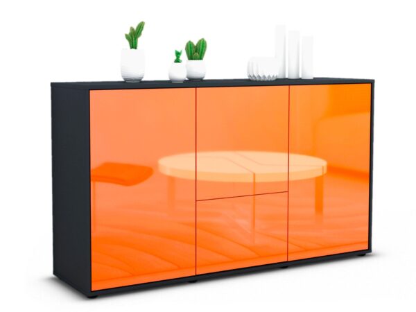 Sideboard Diana, Orange (136x79x35cm)
