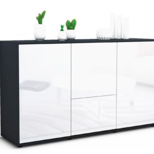 Sideboard Diana, Weiß (136x79x35cm)