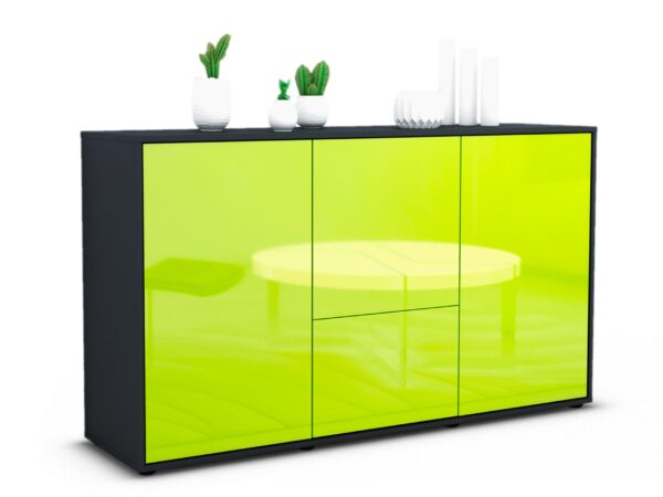 Sideboard Diana, Grün (136x79x35cm)