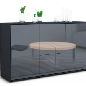 Sideboard Diana, Grau (136x79x35cm)