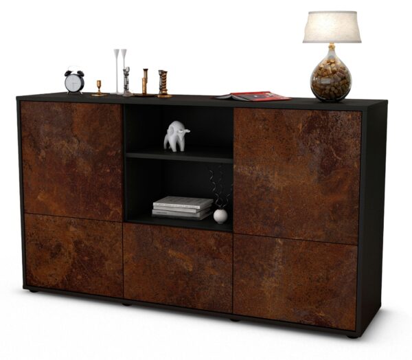 Sideboard Diellza, Rost (136x79x35cm)