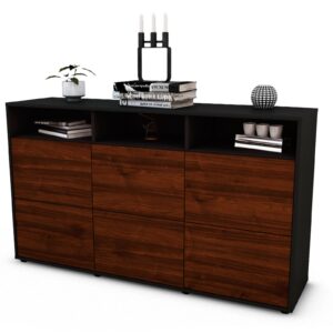 Sideboard Dilara, Walnuss (136x79x35cm)