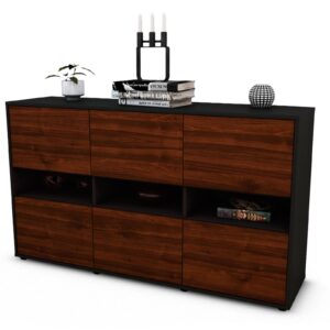 Sideboard Diletta, Walnuss (136x79x35cm)