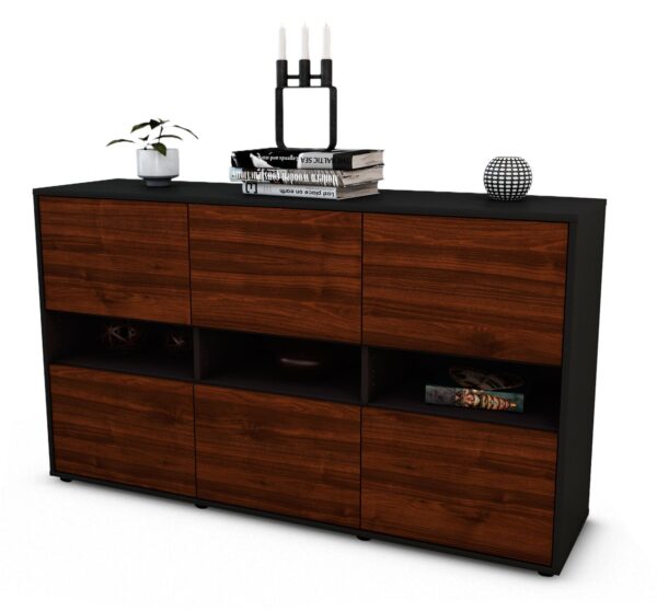 Sideboard Diletta, Walnuss (136x79x35cm)
