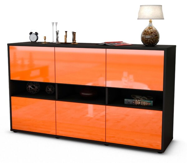 Sideboard Diletta, Orange (136x79x35cm)