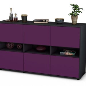 Sideboard Diletta, Lila (136x79x35cm)