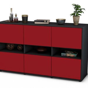 Sideboard Diletta, Bordeaux (136x79x35cm)