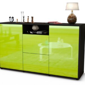 Sideboard Dimphi, Grün (136x79x35cm)