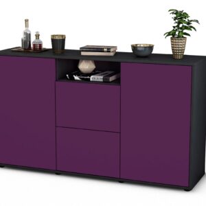 Sideboard Dimphi, Lila (136x79x35cm)