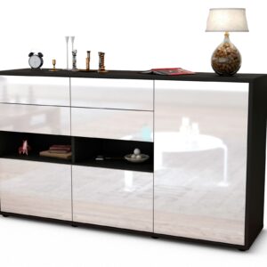 Sideboard Domi, Weiß (136x79x35cm)