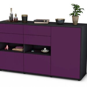 Sideboard Domi, Lila (136x79x35cm)