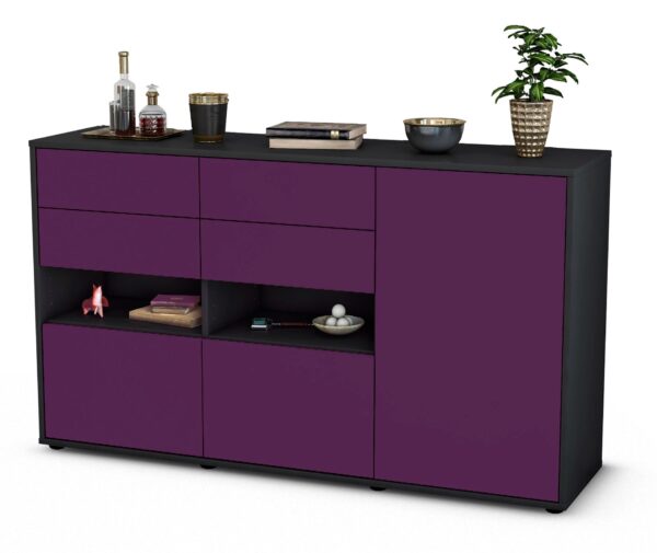 Sideboard Domi, Lila (136x79x35cm)