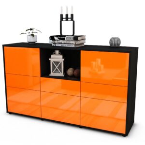 Sideboard Dominika, Orange (136x79x35cm)