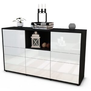 Sideboard Dominika, Weiß (136x79x35cm)