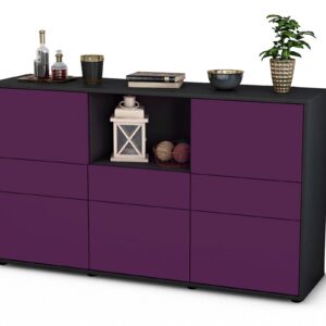 Sideboard Dominika, Lila (136x79x35cm)