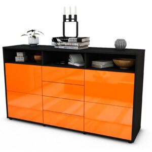 Sideboard Donabella, Orange (136x79x35cm)