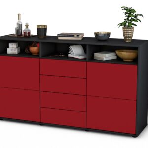 Sideboard Donabella, Bordeaux (136x79x35cm)