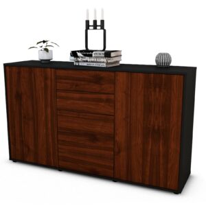 Sideboard Donatella, Walnuss (136x79x35cm)