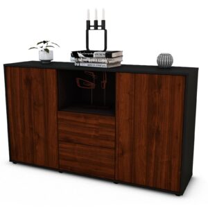 Sideboard Donika, Walnuss (136x79x35cm)