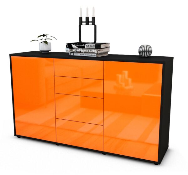Sideboard Donna, Orange (136x79x35cm)