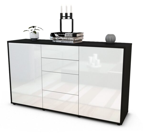 Sideboard Donna, Weiß (136x79x35cm)