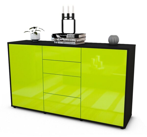 Sideboard Donna, Grün (136x79x35cm)