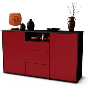 Sideboard Donnice, Bordeaux (136x79x35cm)
