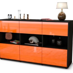 Sideboard Dorett, Orange (136x79x35cm)