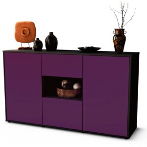 Sideboard Doriana, Lila (136x79x35cm)