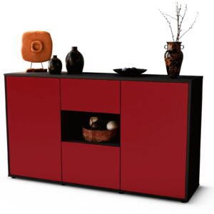 Sideboard Doriana, Bordeaux (136x79x35cm)