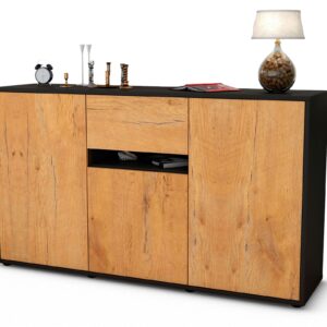 Sideboard Dorina, Eiche (136x79x35cm)