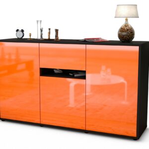 Sideboard Dorina, Orange (136x79x35cm)