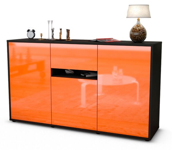 Sideboard Dorina, Orange (136x79x35cm)