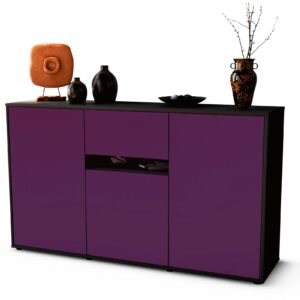 Sideboard Dorina, Lila (136x79x35cm)