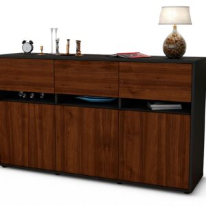 Sideboard Dorinde, Walnuss (136x79x35cm)