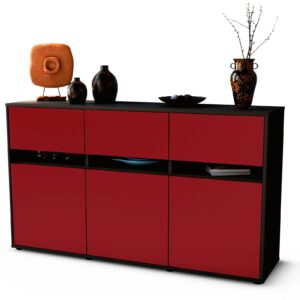 Sideboard Dorinde, Bordeaux (136x79x35cm)