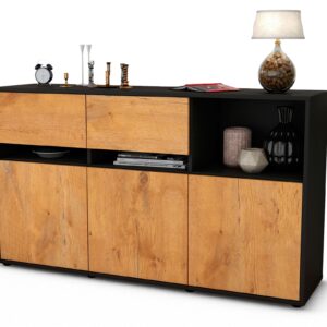 Sideboard Dorotea, Eiche (136x79x35cm)