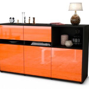 Sideboard Dorotea, Orange (136x79x35cm)