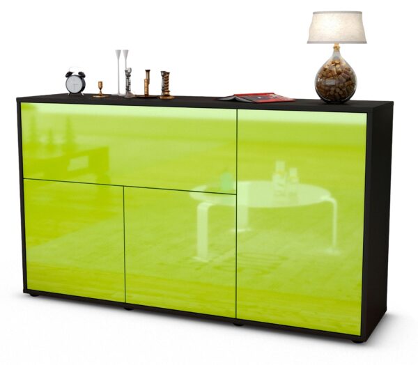 Sideboard Edera, Grün (136x79x35cm)