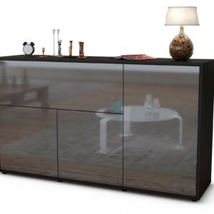 Sideboard Edera, Grau (136x79x35cm)