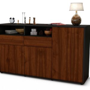 Sideboard Editta, Walnuss (136x79x35cm)