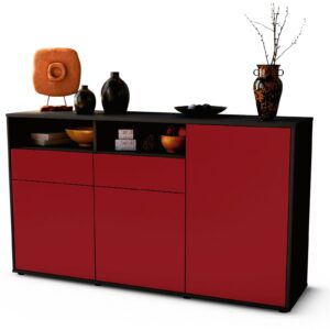 Sideboard Editta, Bordeaux (136x79x35cm)