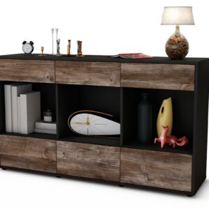 Sideboard Efisia, Treibholz (136x79x35cm)