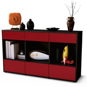 Sideboard Efisia, Bordeaux (136x79x35cm)