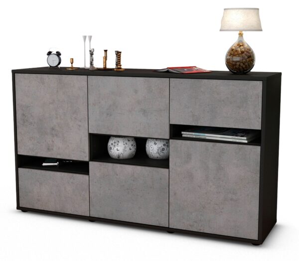 Sideboard Egizia, Beton (136x79x35cm)