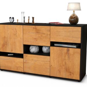 Sideboard Egizia, Eiche (136x79x35cm)