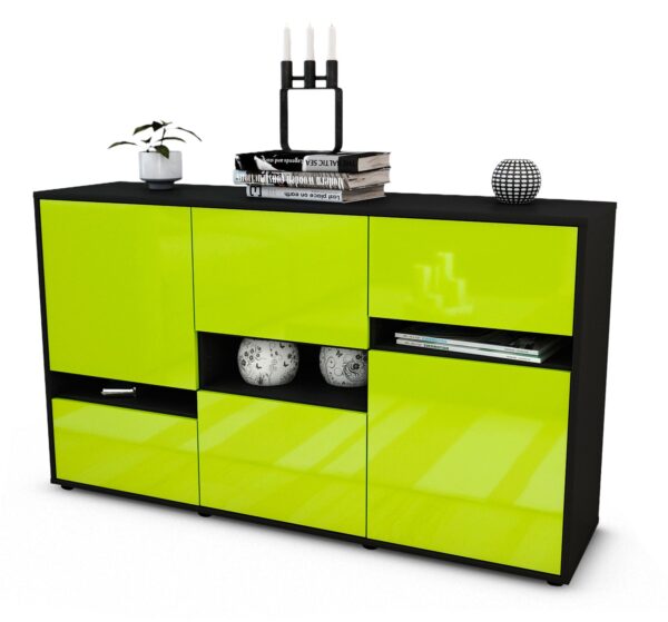 Sideboard Egizia, Grün (136x79x35cm)