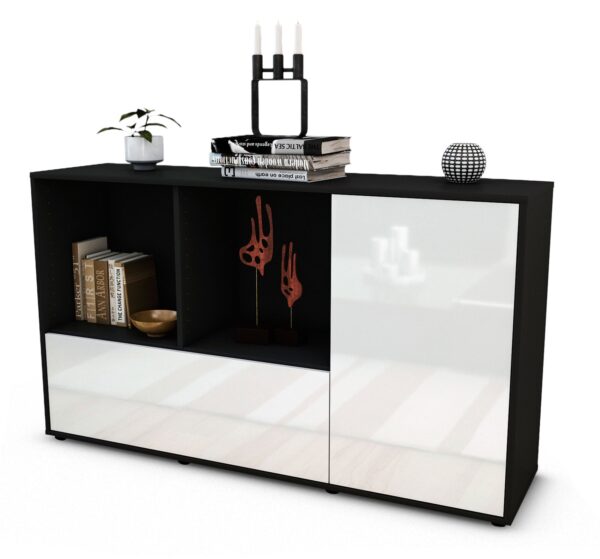 Sideboard Ela, Weiß (136x79x35cm)