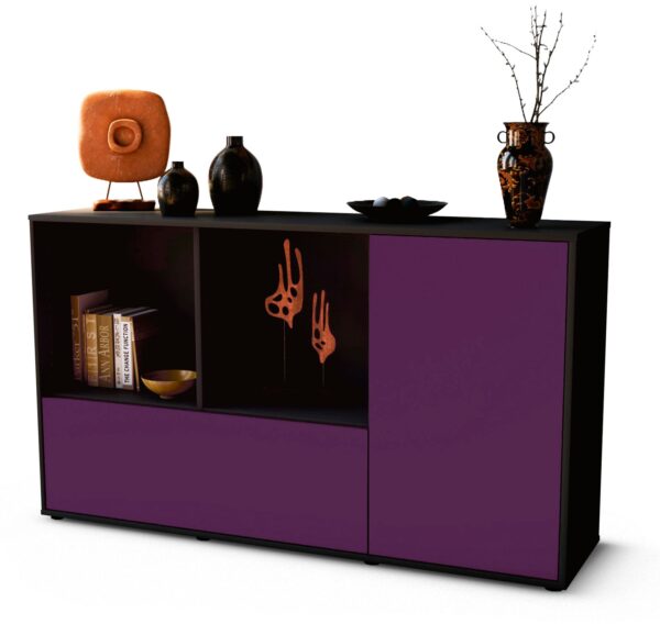 Sideboard Ela, Lila (136x79x35cm)
